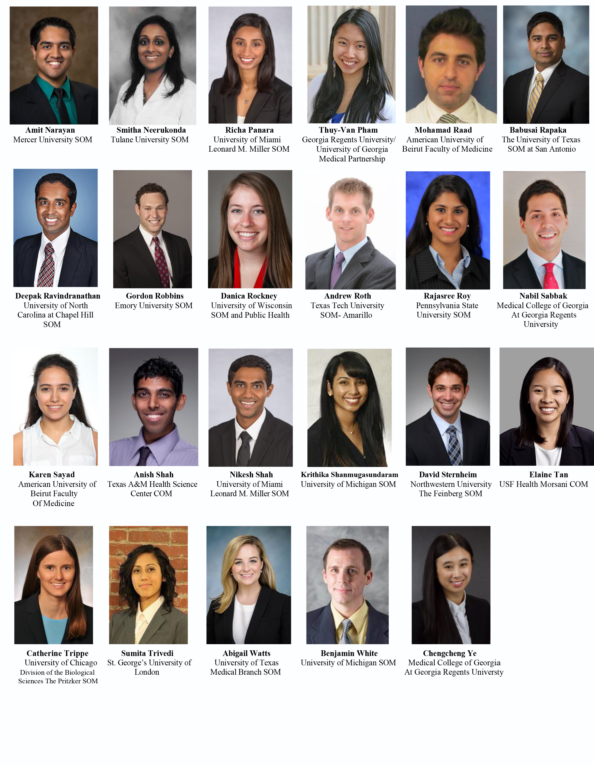Please Welcome Our 2016 Incoming Residents Emory Daily Pulse