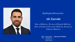 Highlighted Researcher Ali Zarrabi