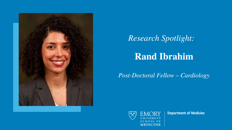 Researcher Spotlight: Rand Ibrahim