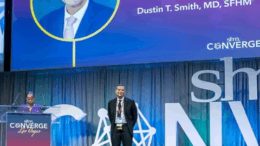 Society of Hospital Medicine honors Dustin Smith, MD